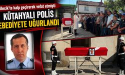Kütahyalı polis memuru, son yolculuğuna uğurlandı
