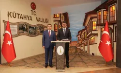 Uşak Valisi Kartal'dan Vali Işın'a ziyaret