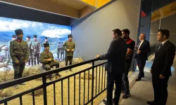 Kütahya Dumlupınar’da şehitlik ve müze incelendi