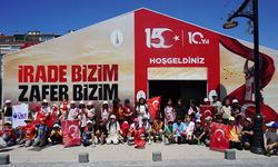 Kütahya'da 15 Temmuz Anma ve Deneyimleme Çadırı yoğun ilgi görüyor