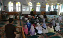 Kütahya’da cami cemaatine “trafik eğitimi”