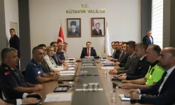 Kütahya’da güvenlik ve asayiş toplantısı yapıldı
