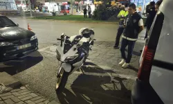 Kütahya’da makas atan otomobil kaza yaptı