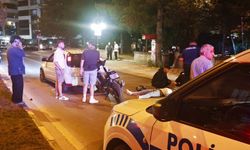 Kütahya'da motosiklet otomobile çarptı: 1 yaralı