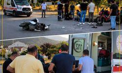 Kütahya’da motosikletler çarpıştı, 2 yaralı