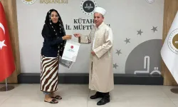 Meksikalı Martinez, Kütahya'da Müslüman oldu