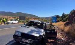 Otomobil ile motosiklet çarpıştı: 1 ölü