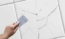 Çatlak fayansları değiştirmeden onarma yöntemi