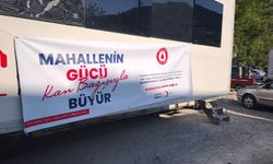 Kütahya’da Kızılay, mahallede vatandaşlarla buluştu