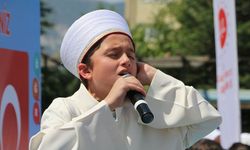 Kütahya’da miniklerin Kur’an kursu bitirme heyecanı