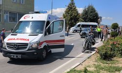 Kütahya’da motosiklet yayaya çarptı, 2 yaralı