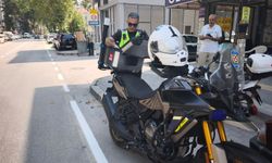 Kütahya’da motosikletini terkedip yaya kaçtı