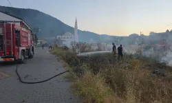 Kütahya’da ot yangınına hızlı müdahale