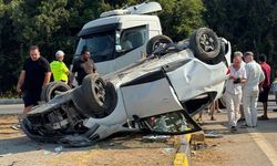 Muğla’da tır ile otomobil çarpıştı, 4 yaralı
