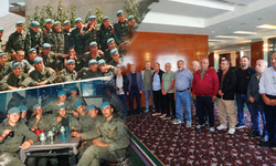 40 yıllık asker arkadaşlarının buluşma durağı Kütahya oldu