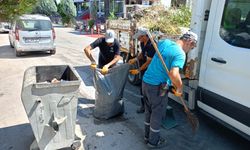 Kütahya Dumlupınar Mahallesi’nde temizlik çalışması