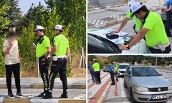 Kütahya’da filmleri aratmayan korsan taksi kovalamacası