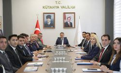 Kütahya’da güvenlik ve asayiş toplantısı yapıldı