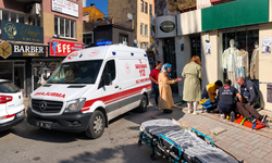Kütahya’da yüksekten düşen stajyer öğrenci yaralandı