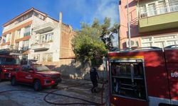 Aydın’da müstakil evde yangın çıktı