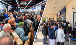 Kütahya'da açılışta metrelerce kuyruk oluştu