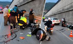 Kütahya’da otomobilin altına savrulan genç sürücü yaralandı