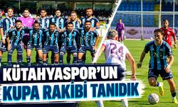 Kütahyaspor'un Türkiye Kupası'ndaki rakibi belli oldu