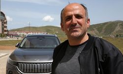 Bitlisli esnaf Togg'u teslim aldı