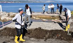 Altınova'da kazılarla ortaya çıkan eserler açık hava deniz fenerleri müzesinde sergilenecek