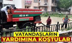 Kütahya'da orman personeli vatandaşın yardımına koştu