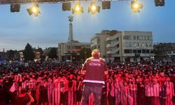 Kütahya'da ekipler konser öncesi bin kişiyi bilgilendirdi