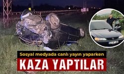 Kütahya'da canlı yayın yaparken kaza yaptılar: 1 ölü 1 yaralı