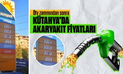 Kütahya’da ÖTV zammı sonrası akaryakıt fiyatları…