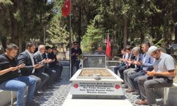 Gediz’de 15 temmuz nedeniyle şehitlikler ziyaret edildi