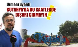 Kütahya’da termometreler 35 dereceyi gördü, uzmanlar uyardı