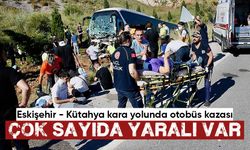 Eskişehir - Kütahya kara yolunda otobüs kazası