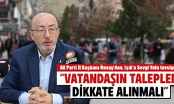 AK Parti İl Başkanı Önsay’dan, Işık’a Sevgi Yolu tavsiyesi