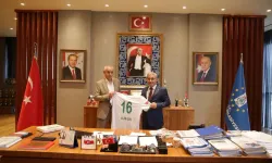 Işık, Bursaspor Başkanı Günay’ı ağırladı