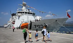 TCG Sancaktar, TCG Büyükada ve TCSG Umut İzmir'de