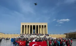 SOLOTÜRK, Anıtkabir üzerinde prova uçuşu yaptı