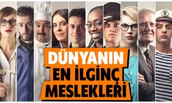 Dünyanın en ilginç 10 mesleği