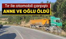 Kütahya'da tır ile otomobil çarpıştı, 2 ölü