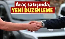 Araç satışıyla ilgili düzenleme Resmi Gazete'de