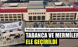 Kütahya’da polisin şüphelendiği kişiden silahlar ele geçirildi 