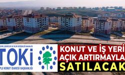 TOKİ, konut ve iş yerini açık artırmayla satacak