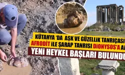 Kütahya Aizanoi'de yeni heykel başları bulundu