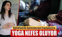 Kütahya’da kanser hastalarına yoga ‘nefes’ oluyor