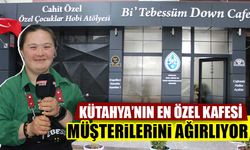 Kütahya’nın en özel kafesi müşterilerini ağırlıyor