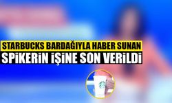 Starbucks bardağıyla haber sunan spikerin işine son verildi