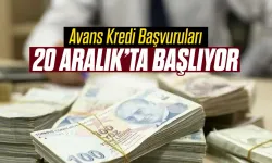 Yatırım Taahhütlü Avans Kredi başvuruları başlıyor